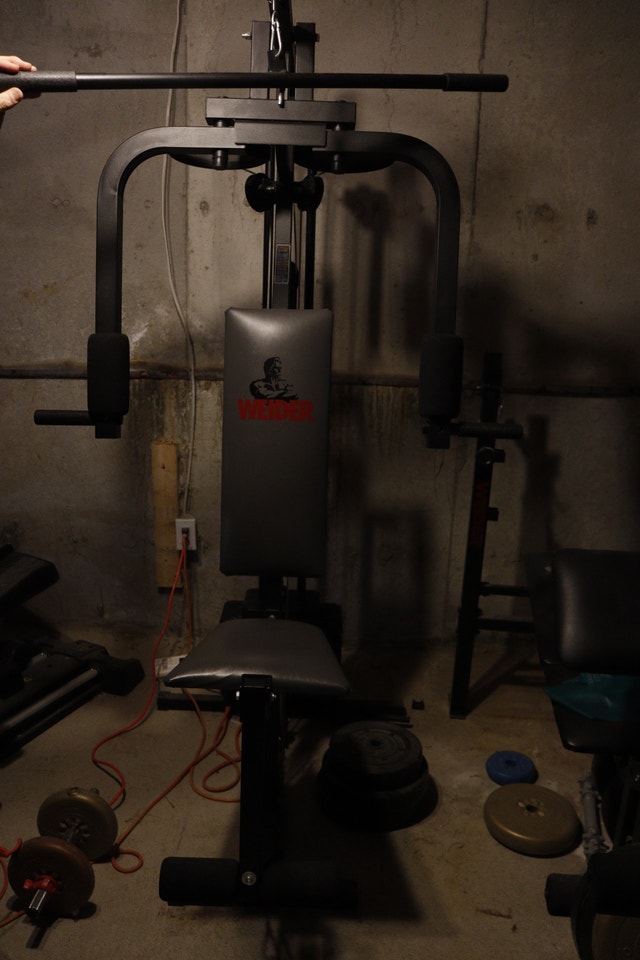 Weider Home Gym + Full Weight Stack