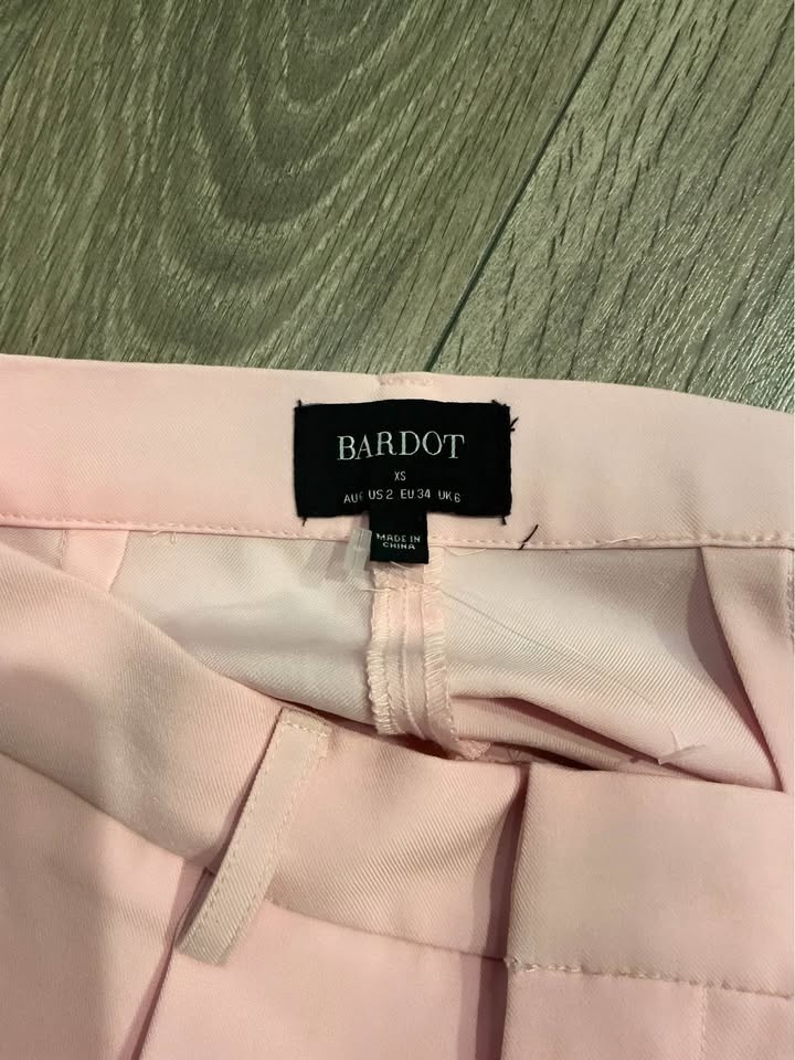 Bardot Pink High-Waisted Dress Pants - Size XS (US 2) - photo 5