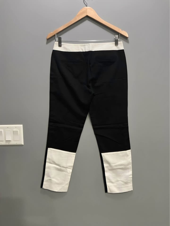Cynthia Rowley Black & White Pants - Size 2 - photo 5