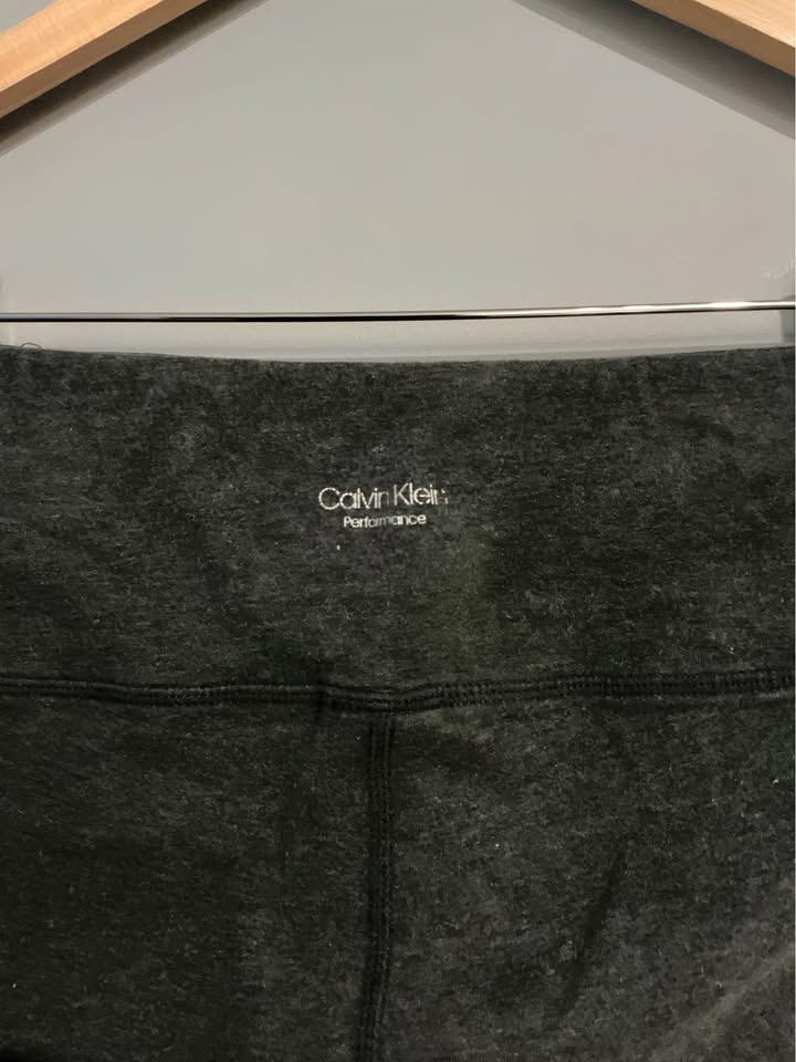 Calvin Klein Grey Leggings with Side Logo - Size Small - photo 5