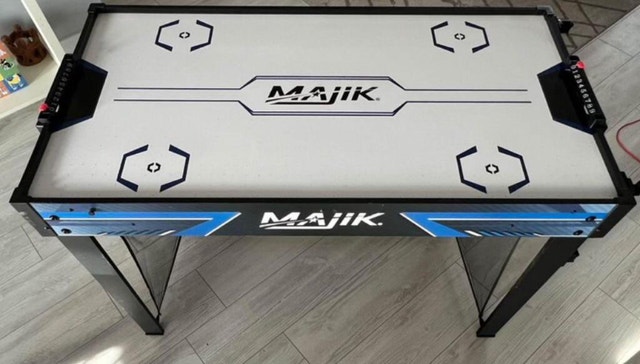Air hockey and other games