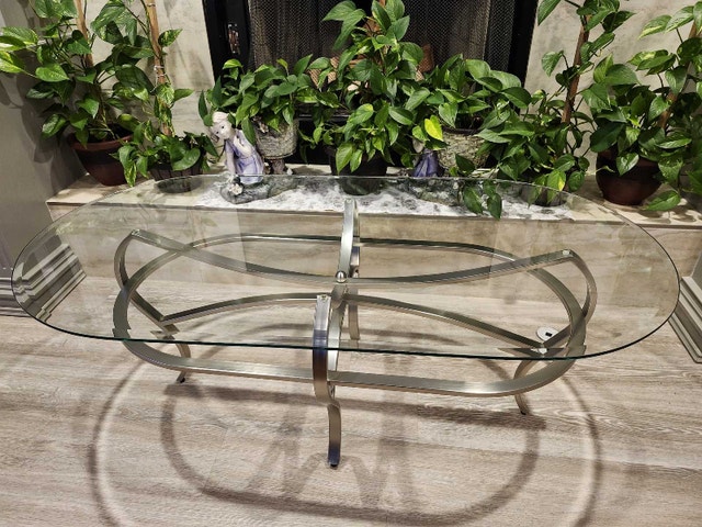 Glass top Coffee table - photo 3