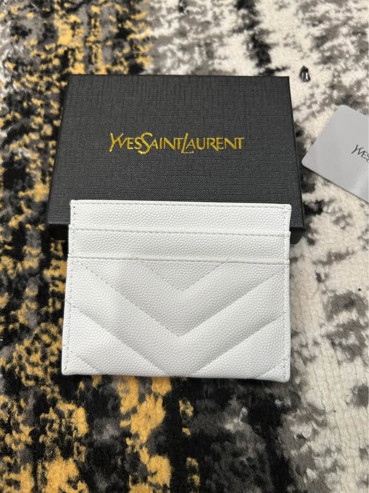 Ysl White Womens Cardholder (50) - photo 2