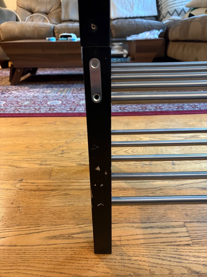 Ikea TJUSIG Shoe rack, black, 31 1/8x12 5/8x14 5/8 " - photo 5