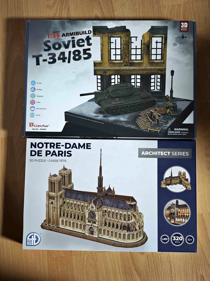 CubicFun Armibuild Soviet T-34/85 3D Model