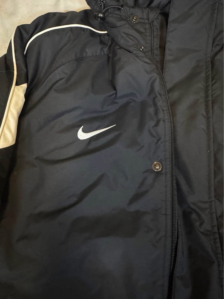 Nike Long Parka Raincoat Winbreaker Long Jacket size L - photo 3