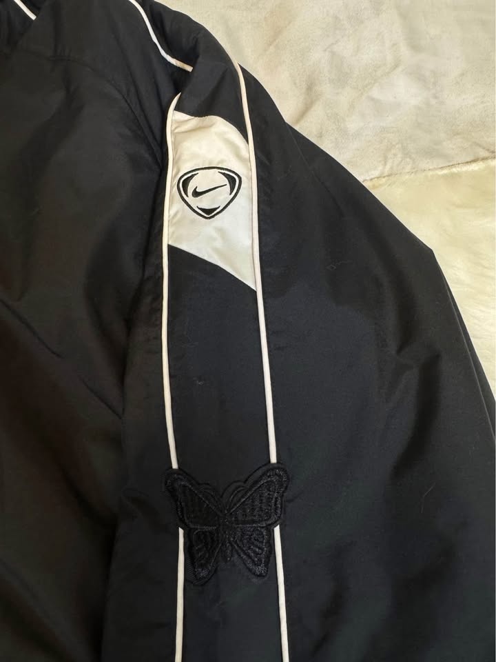 Nike Long Parka Raincoat Winbreaker Long Jacket size L - photo 4
