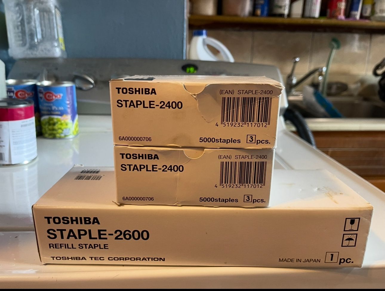 9 Boxes Of Copy Machine Staples Refill, Toshiba, Ricoh,Savin - photo 3