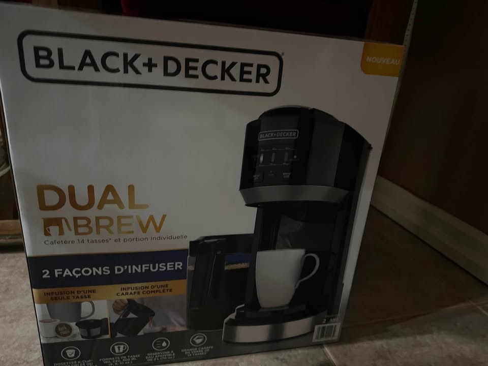 Black and Decker 2 in one coffee machine - photo 3