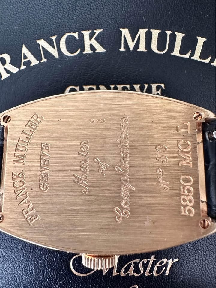 Franck Muller Master Calendar Lunar 18K Gold watch- Full Set - photo 5
