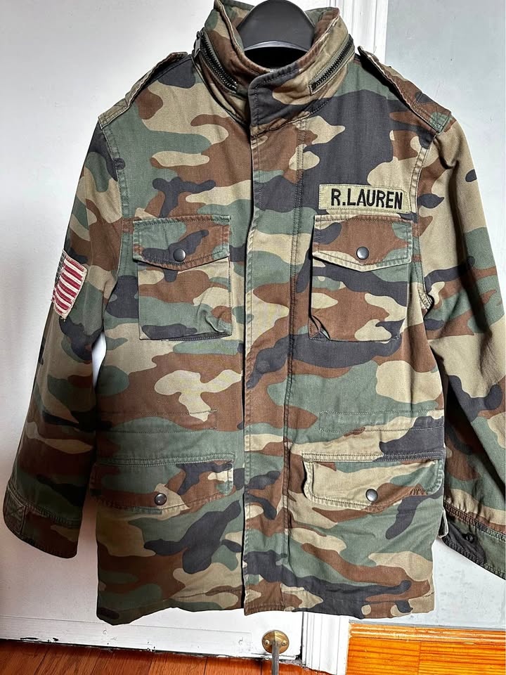 Polo RL USA Army Spring/Autumn jacket - Youth size Medium