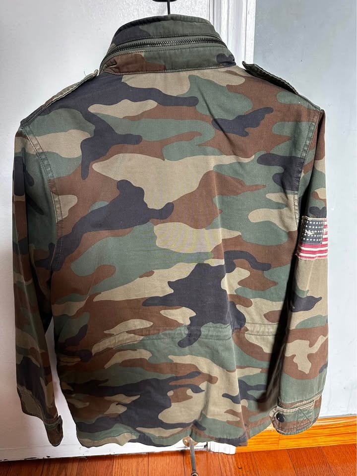 Polo RL USA Army Spring/Autumn jacket - Youth size Medium - photo 3