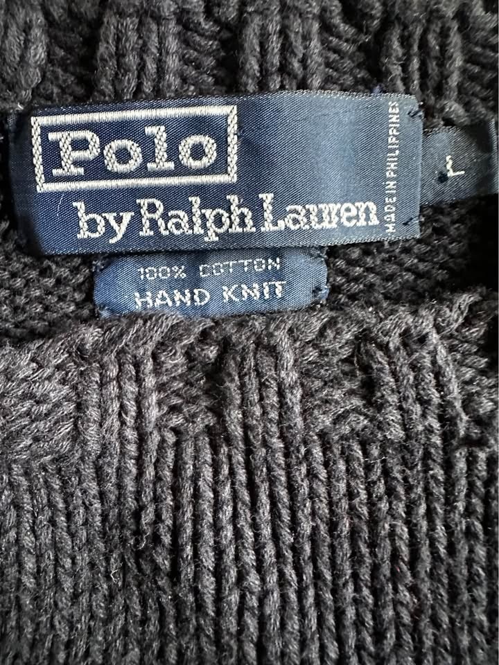 Polo RL Teddy Bear Sweater (Large) - 1990s - photo 3