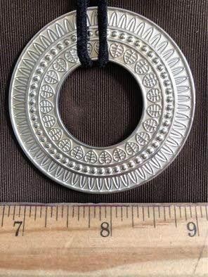 Christofle Silver Charm with black lace - photo 3