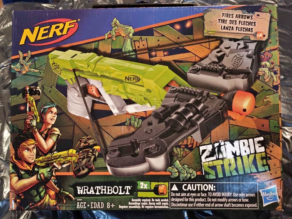 Nerf Zombie Strike Wrathbolt Crossbow