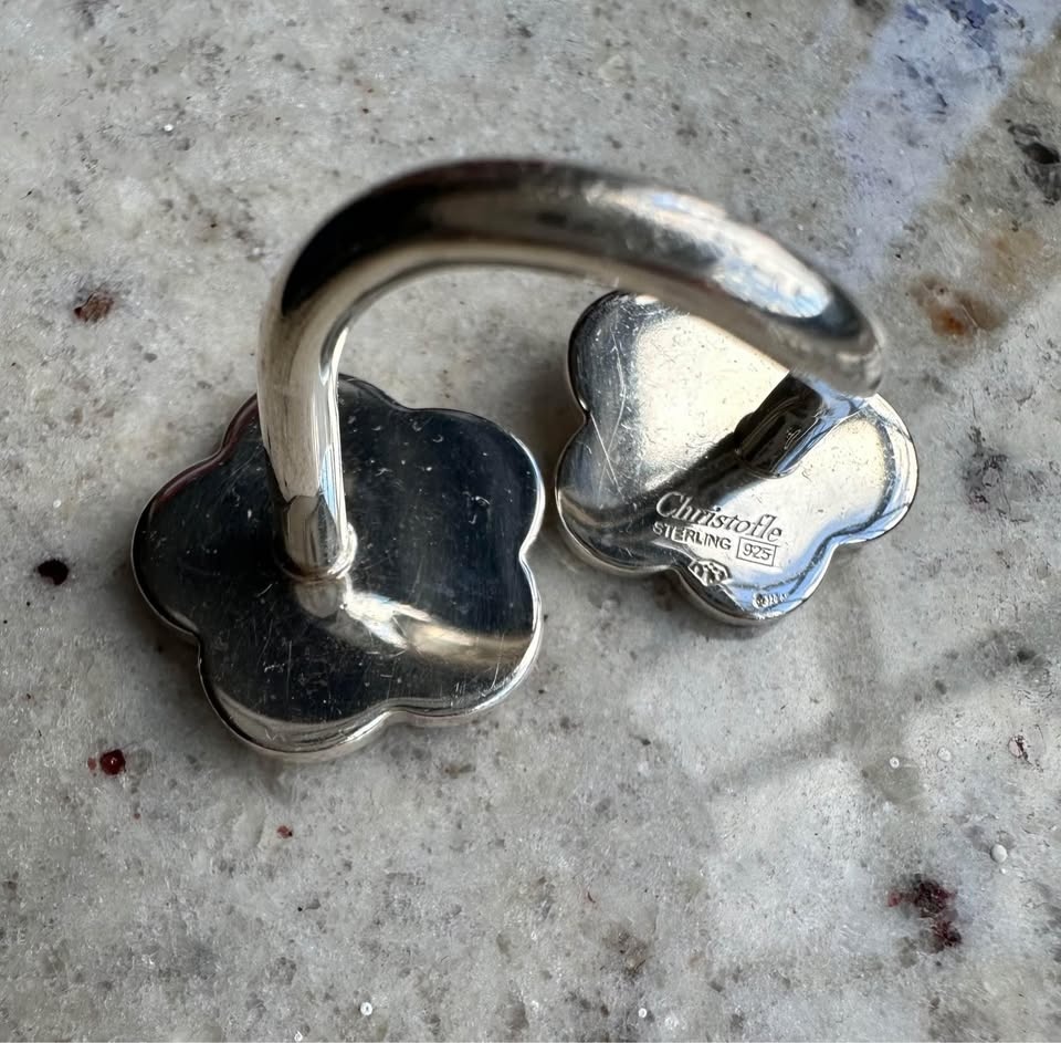 Silver Ring in size 7.5 by Christofle - photo 3