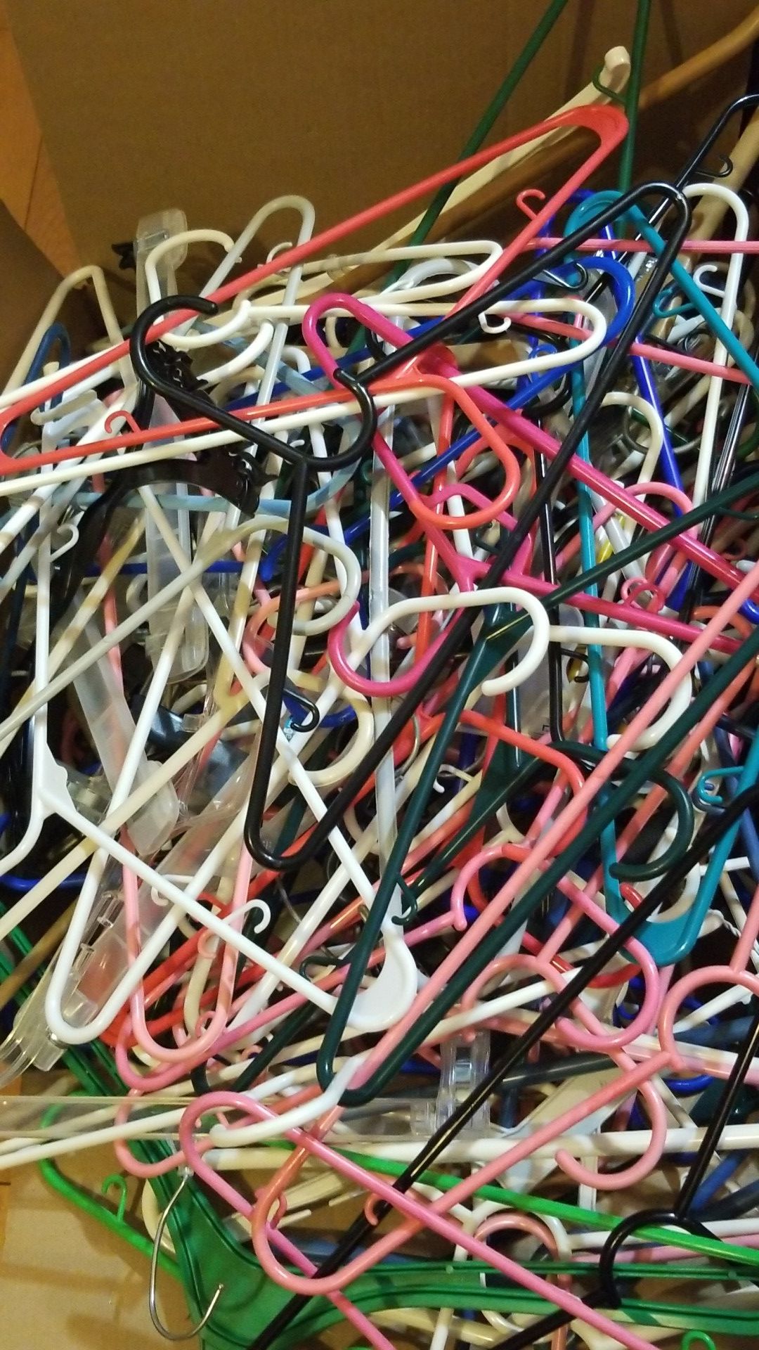 100+ hangers
