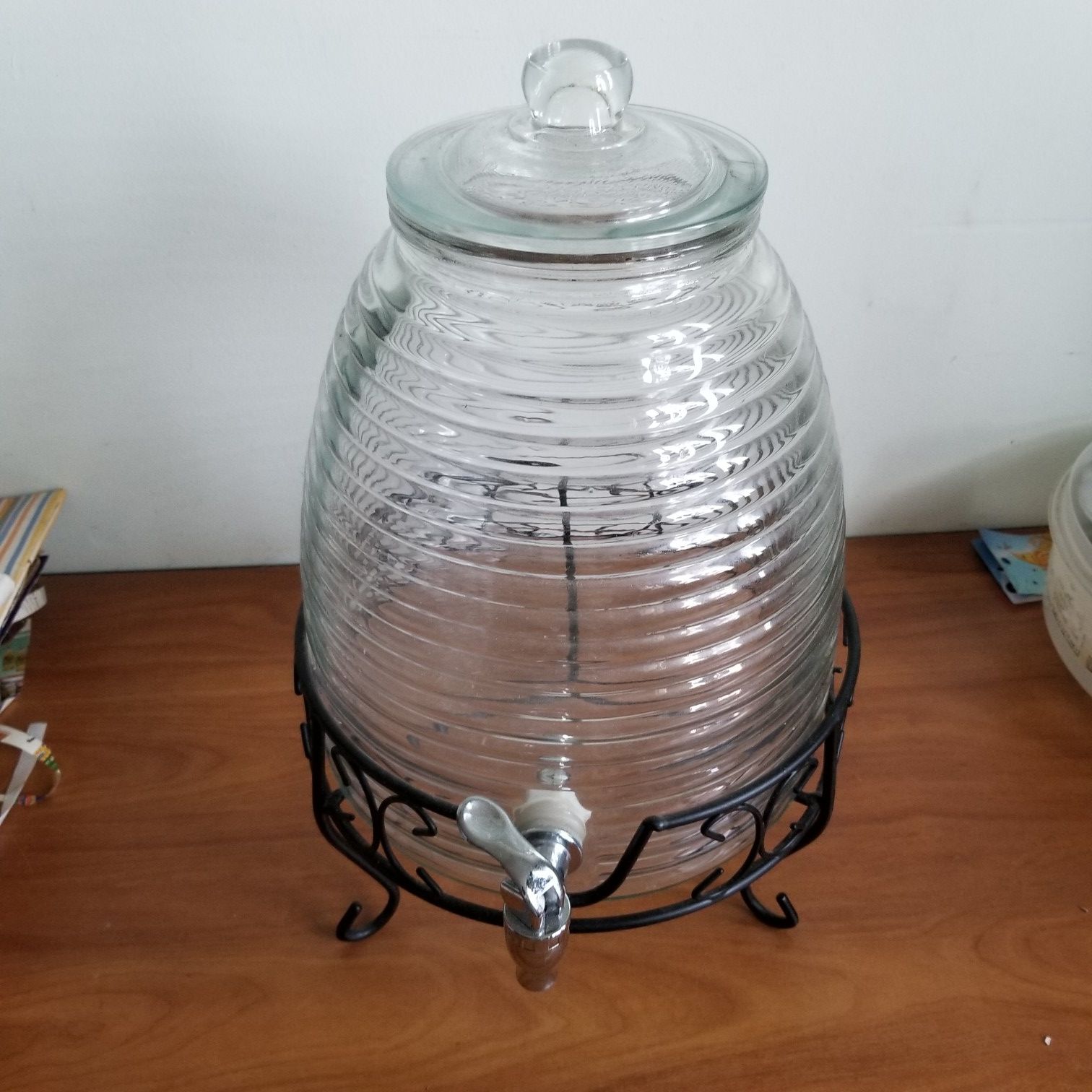 Glass stationary pitcher - photo 2