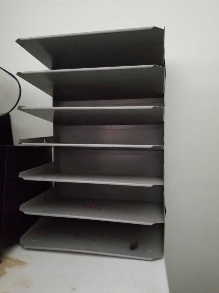 Table top office paper organizer - photo 2