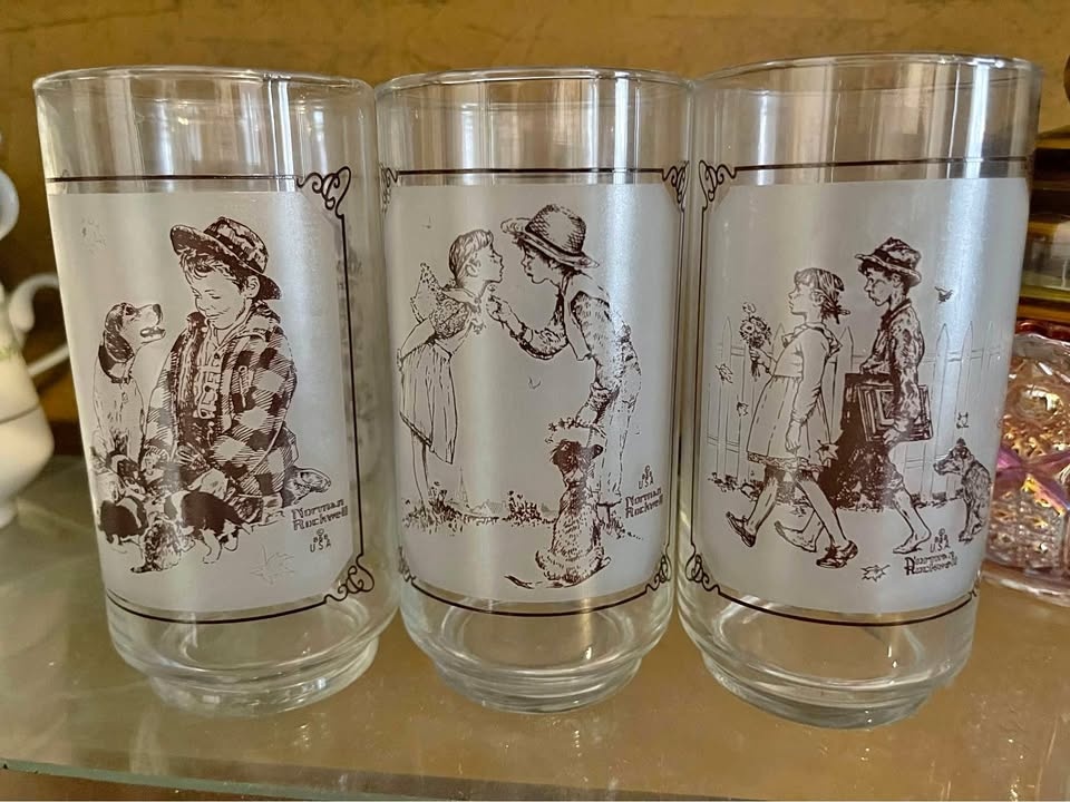 Norman Rockwell PEPSI Collectors Series - vintage 70s