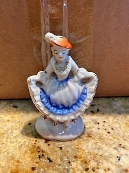 Vintage Miniature Victorian Ladies Figurines