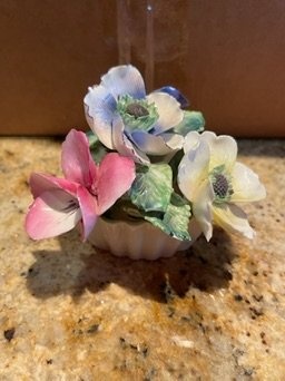 staffordshire bone china bouquet of flowers - photo 2