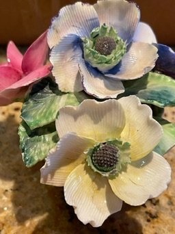 staffordshire bone china bouquet of flowers - photo 5