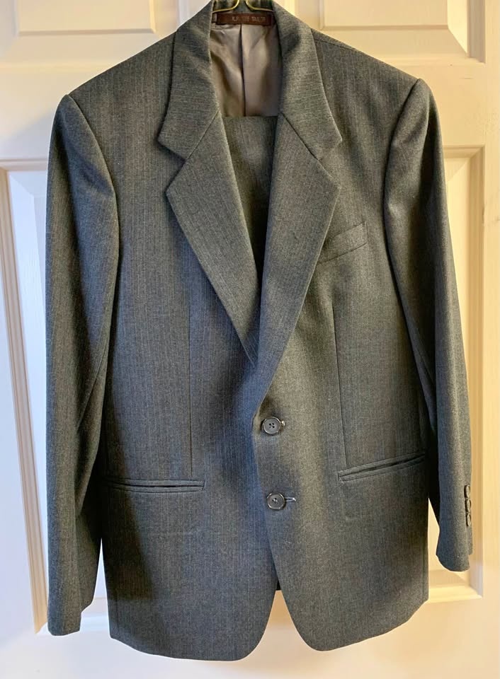 Wool Cashmere Men’s Suit - XS