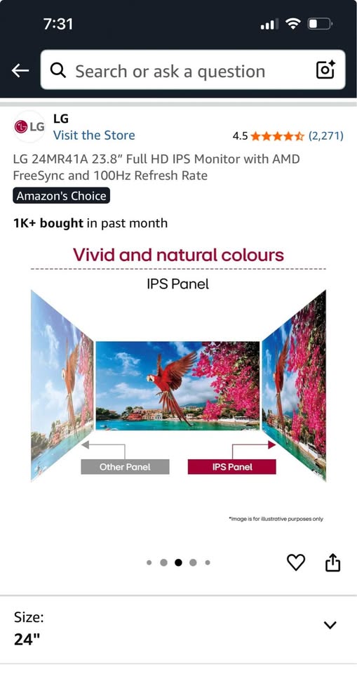 LG Monitor 24MR41A - photo 2