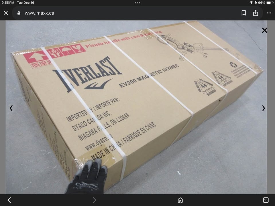 EVERLAST EV200 ROWER EXERCISE MAGNETIC ROWING MACHINE - photo 3