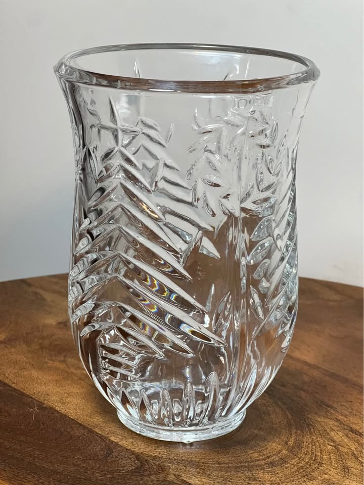 Crystal Christmas Tree Hurricane Globe - photo 3