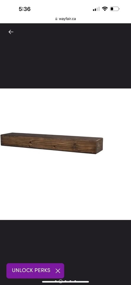 Wood shelf - photo 3