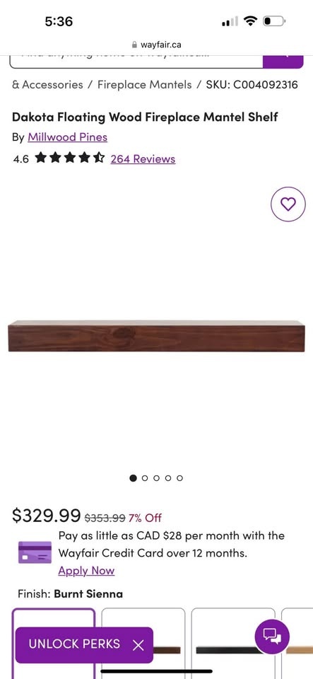 Wood shelf - photo 4