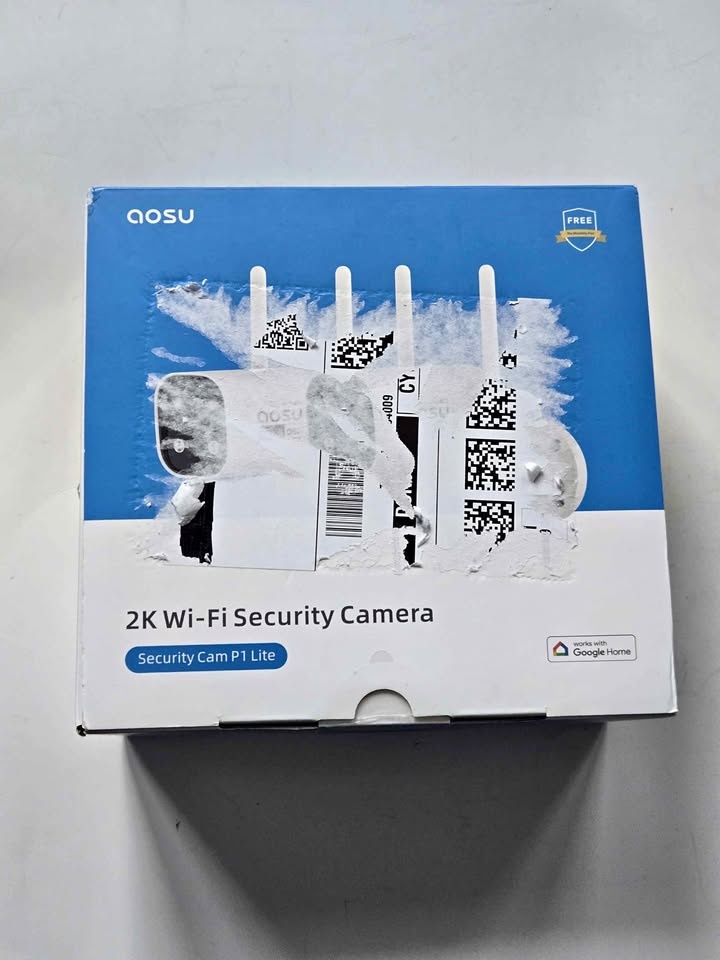 NEW AOSU 2 Pack Wired Home Security Cameras
