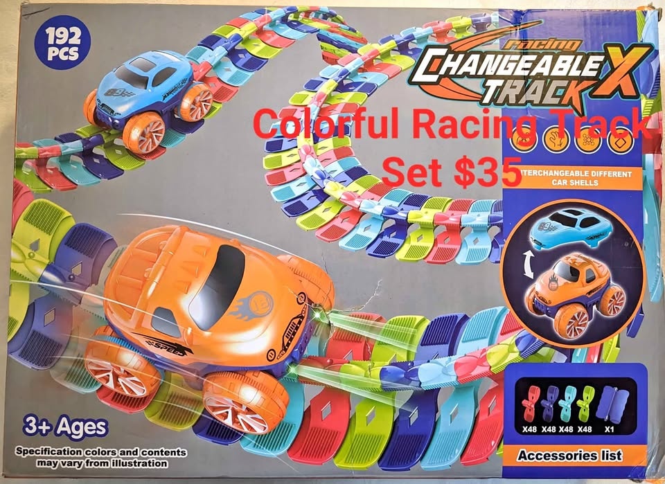 Different Race Track Toy Sets $25 - $35