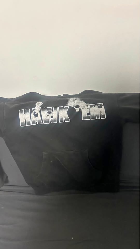 pop smoke vlone hoodie size medium