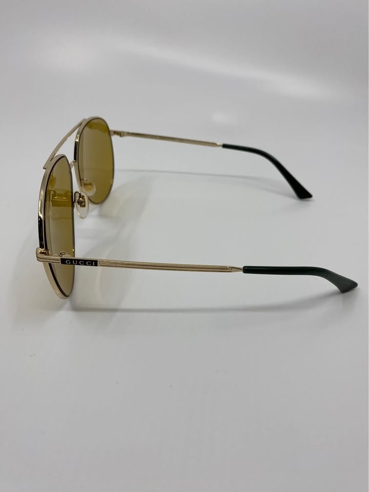 Gucci Gold Aviator Sunglasses - photo 2