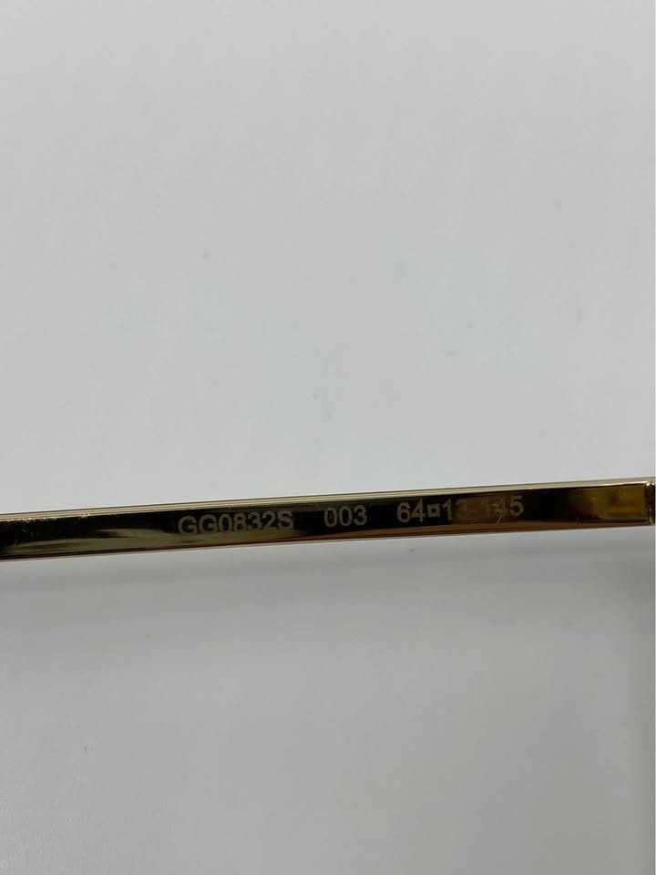 Gucci Gold Aviator Sunglasses - photo 4