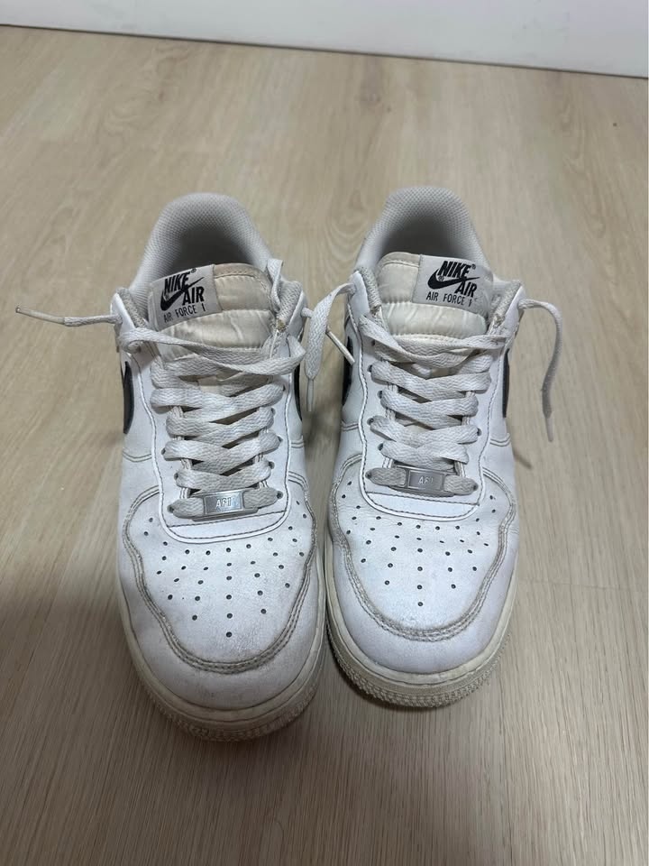 Nike AirForce 1 Black/White - photo 2