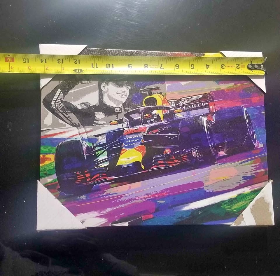 Max Verstappen Formula 1 Red Bull Canvas print