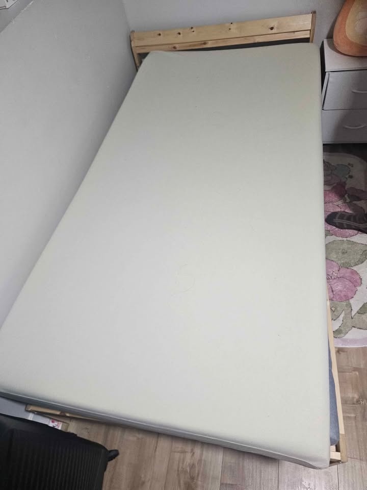 Bed Frame W/ Mattress & foam mattress - photo 2