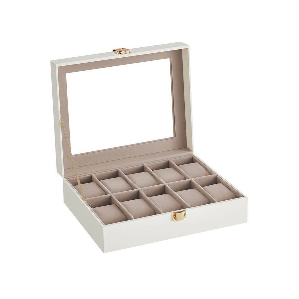 Perfect gift 🎁 SONGMICS Watch Box – 10 Slots | Brand New - photo 3