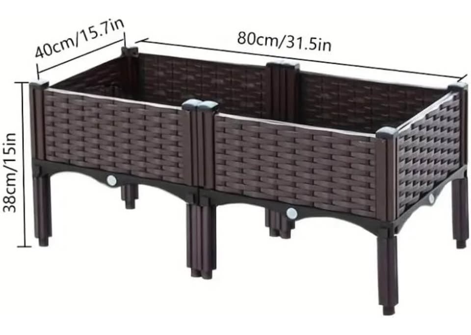 Raised garden bed with legs/ Cama de jardín elevado - photo 4