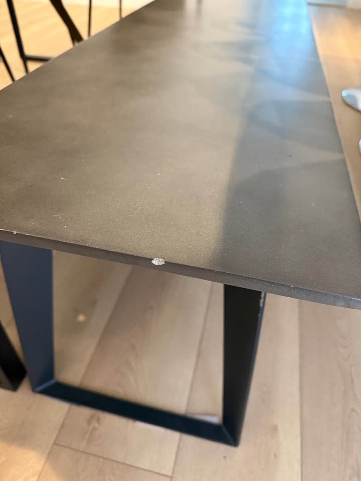 Dining Table & Concrete Bench SET - photo 2
