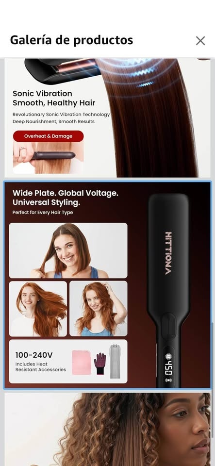 Plancha de cabello - photo 2