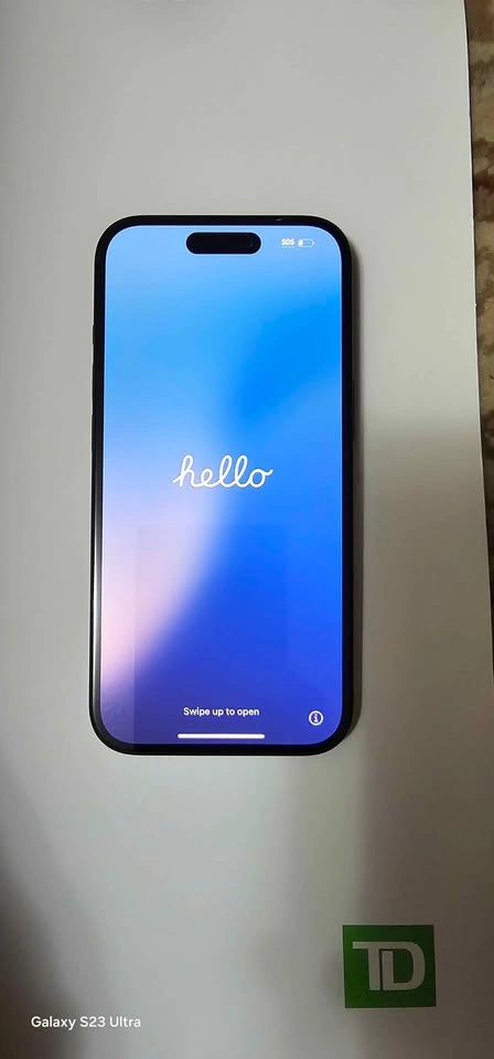 Unlocked iPhone 15 128G Black Titanium - photo 4