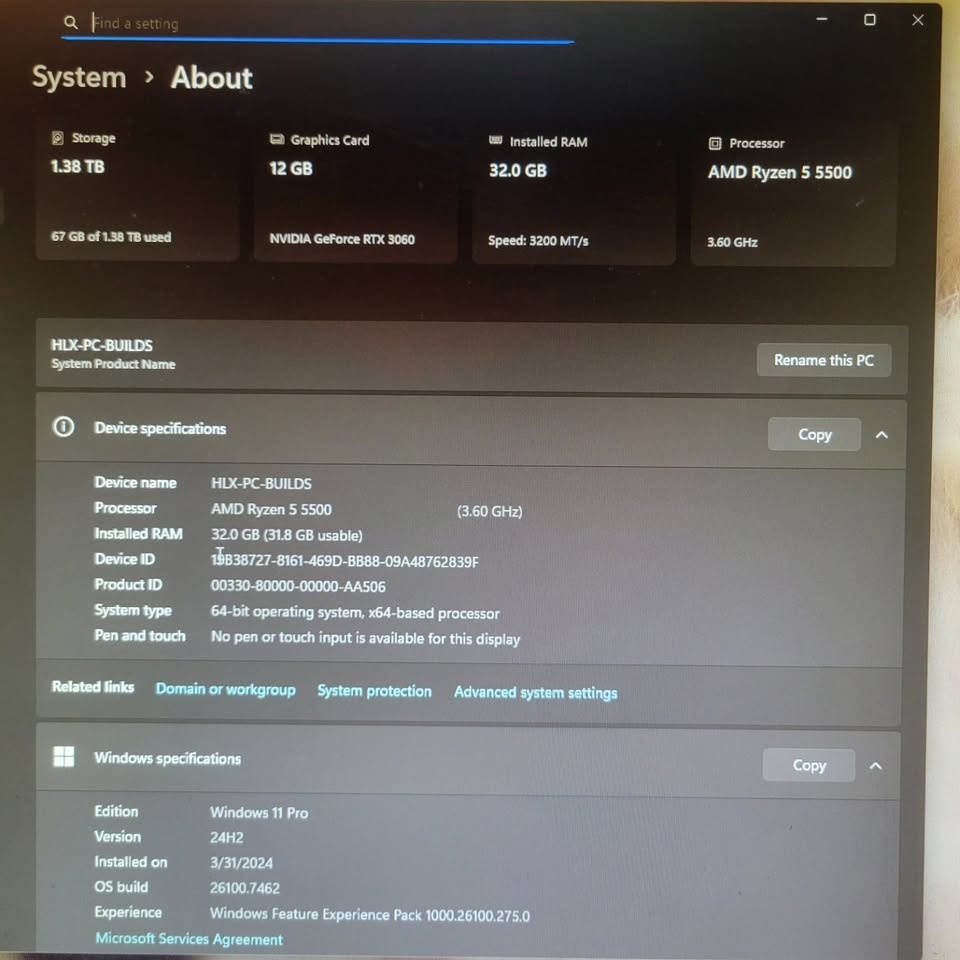 Gaming PC Ryzen 5 + RTX 3060 12GB - photo 4