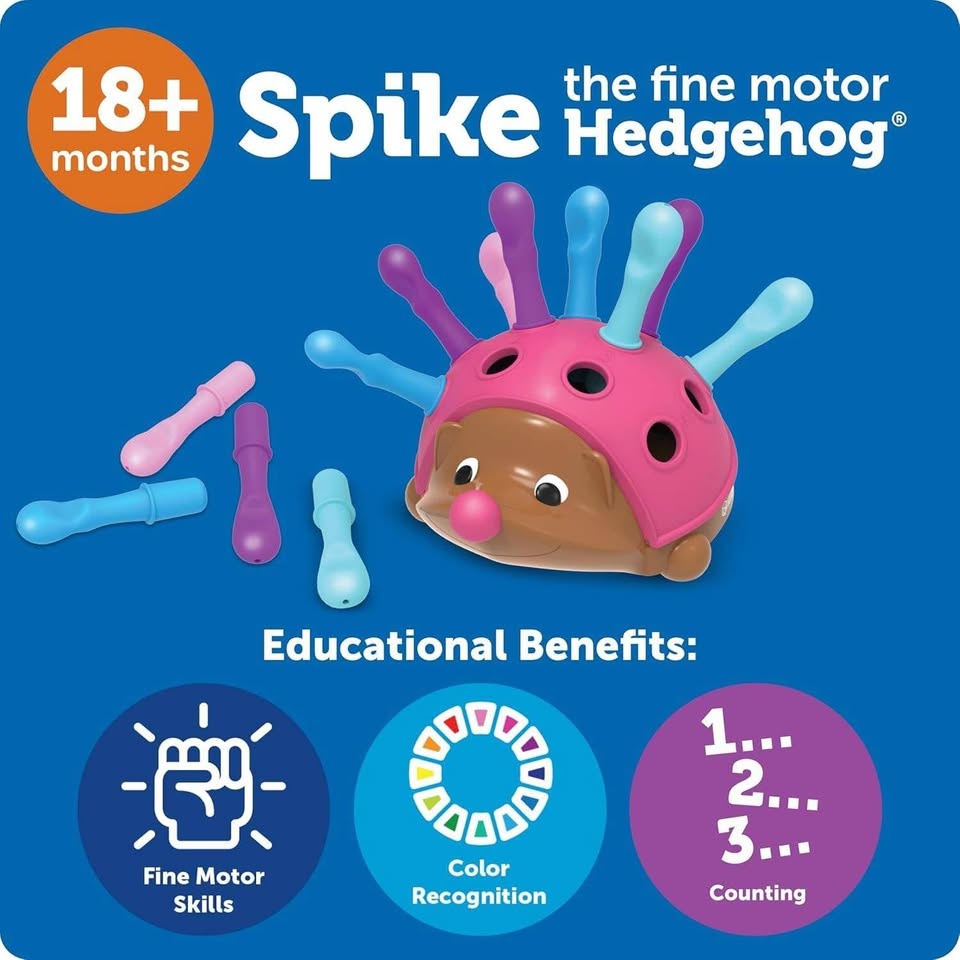Spike the fine motor Hedgehog (Pink) - photo 3