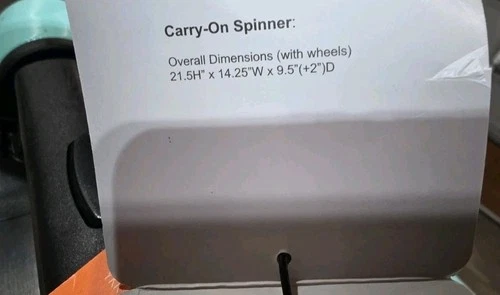 Carry-on 22" Hardside Spinner Luggage - Mint - photo 3