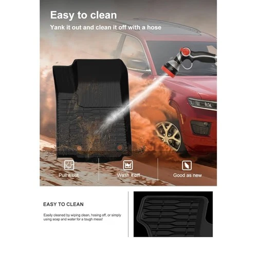 Floor Mats for Jeep Grand Cherokee, KIWI MASTER 2021-2025 - Fron - photo 2